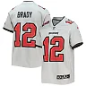 Zennovawear Youth Tampa Bay Buccaneers Tom Brady Gray Inverted Team Game Jersey