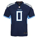 Zennovawear Youth Tennessee Titans Calvin Ridley Navy Team Game Jersey