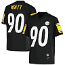 Zennovawear T.J. Watt Pittsburgh Steelers Youth Replica Jersey - Black