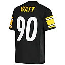 Zennovawear T.J. Watt Pittsburgh Steelers Youth Replica Jersey - Black