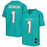 Zennovawear Tua Tagovailoa Miami Dolphins Youth Replica Jersey - Aqua