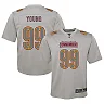 Zennovawear Youth Washington Commanders Chase Young Gray Atmosphere Fashion Game Jersey