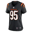 Zennovawear Zach Carter 95 Cincinnati Bengals Women Game Jersey - Black