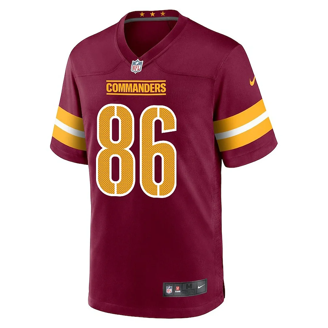 Zennovawear Zach Ertz 86 Washington Commanders Game Men Jersey - Burgundy