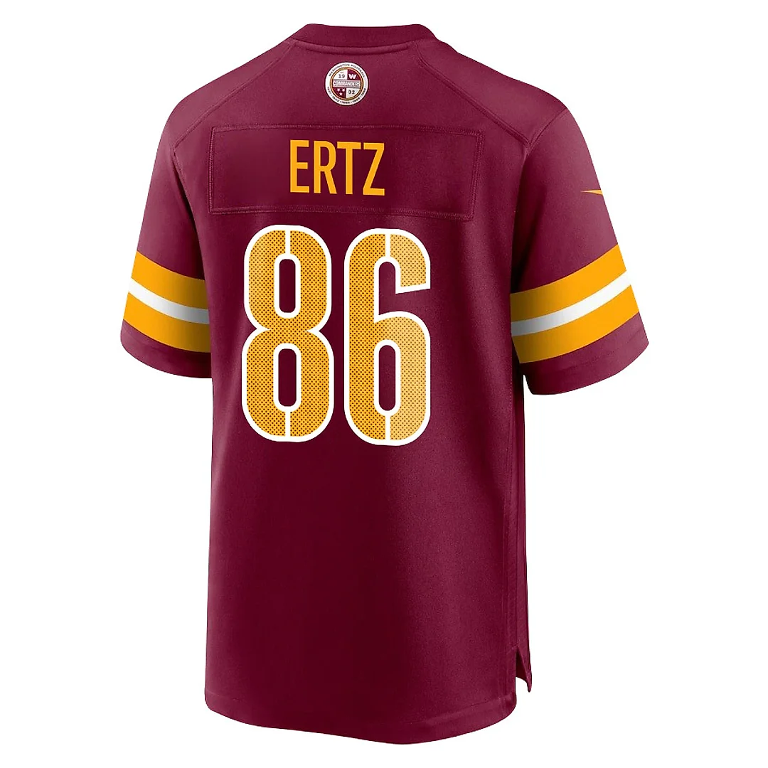Zennovawear Zach Ertz 86 Washington Commanders Game Men Jersey - Burgundy