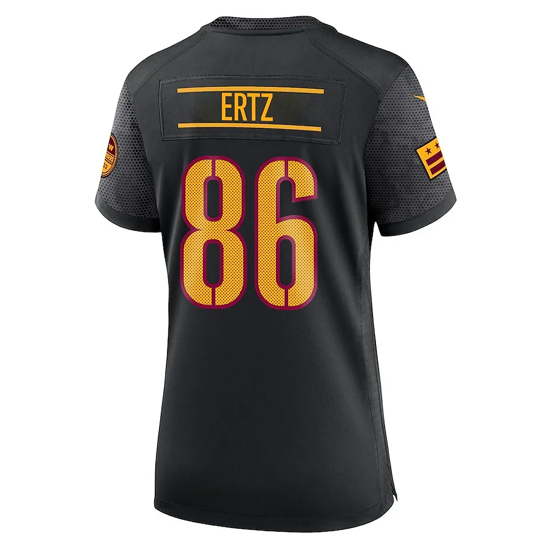 Zennovawear Zach Ertz 86 Washington Commanders Game Women Jersey - Black