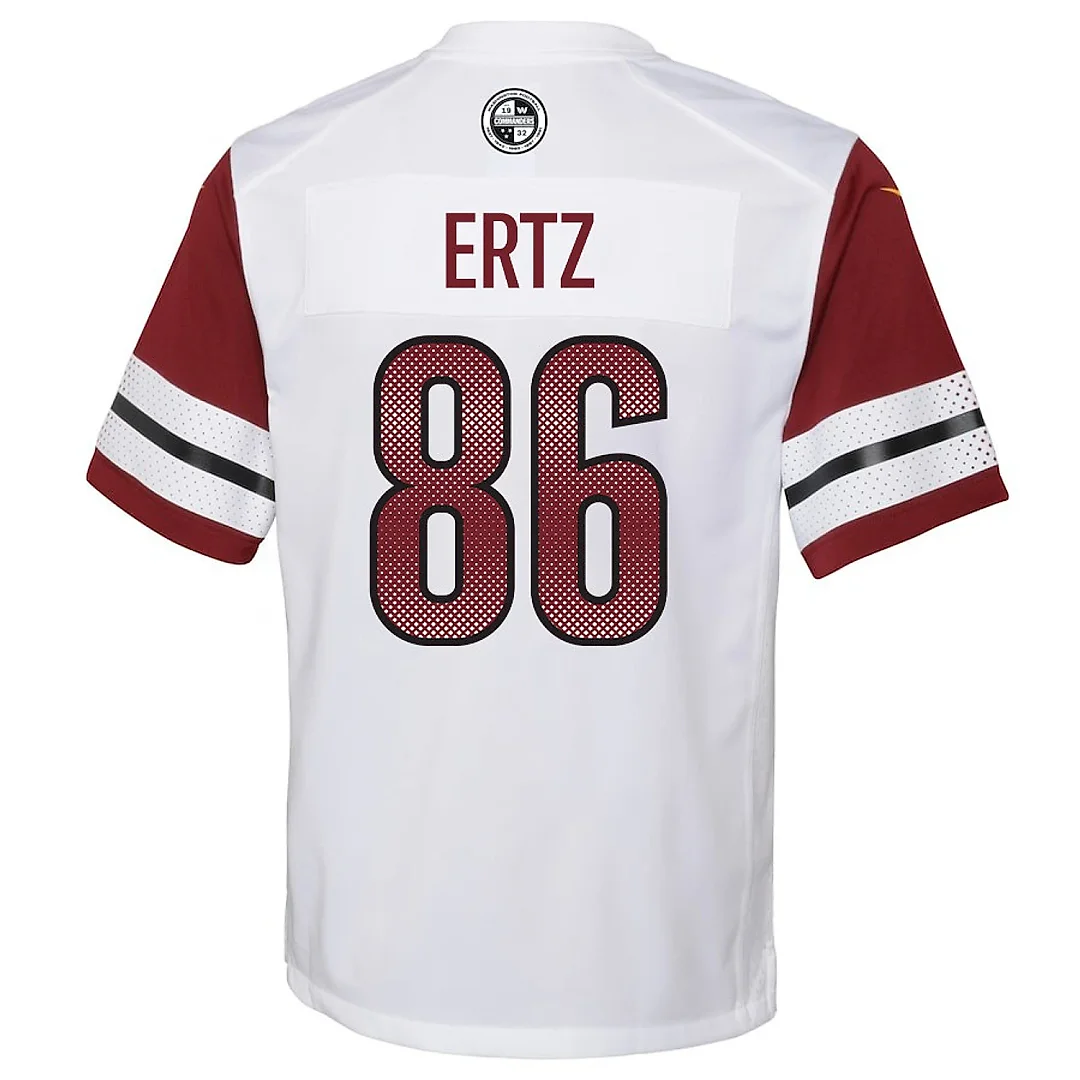 Zennovawear Zach Ertz 86 Washington Commanders Game YOUTH Jersey - White