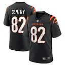 Zennovawear Zach Gentry 82 Cincinnati Bengals Team Game Men Jersey - Black