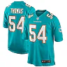 Zennovawear Zach Thomas 54 Miami Dolphins Men Game Retired Jersey - Aqua