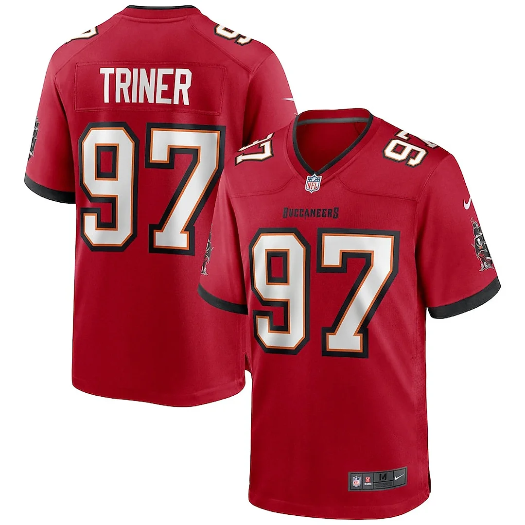 Zennovawear Zach Triner 97 Tampa Bay Buccaneers Men Game Jersey - Red