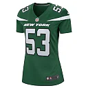 Zennovawear Zaire Barnes 53 New York Jets Women's Game Jersey - Gotham Green