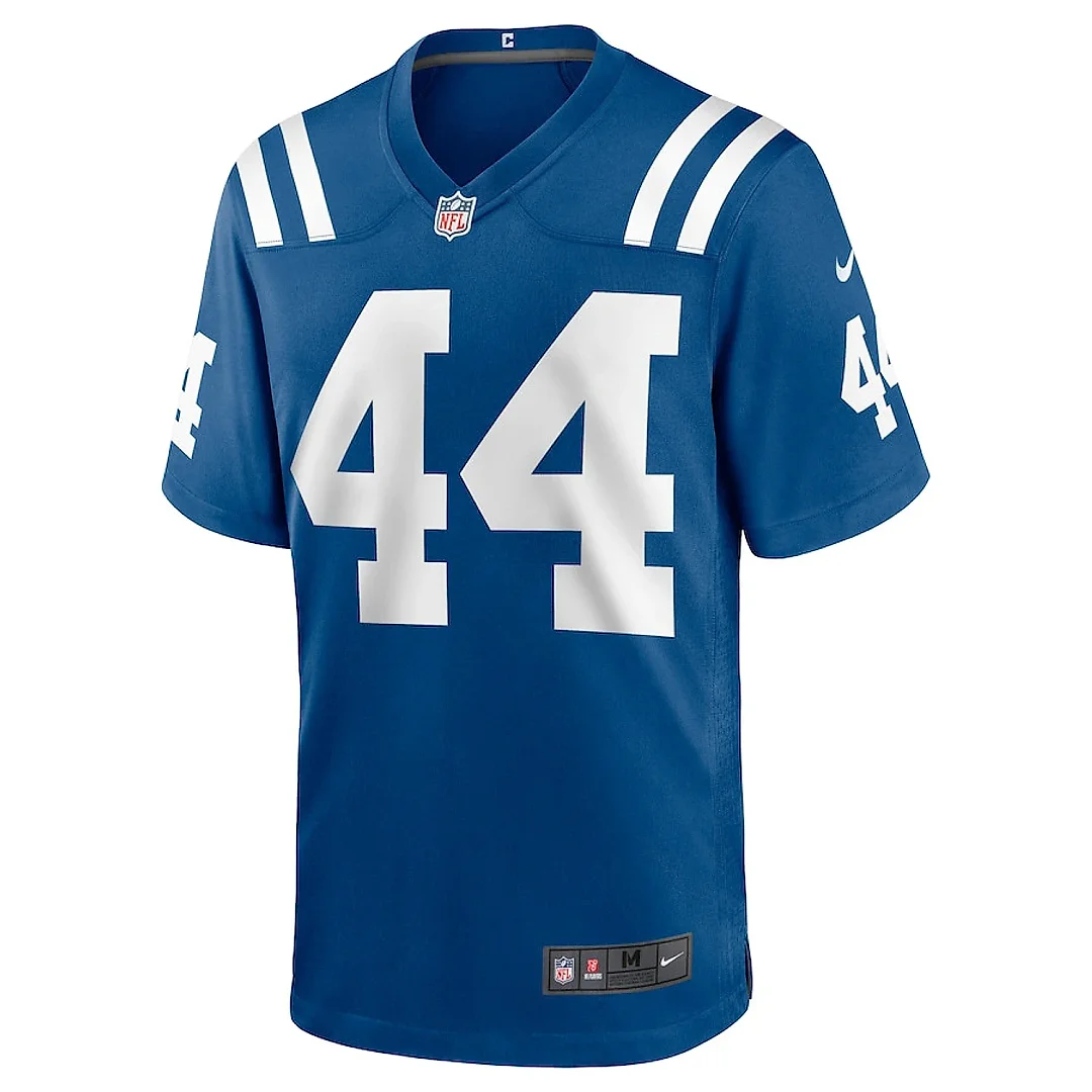 Zennovawear Zaire Franklin 44 Indianapolis Colts Men Game Jersey - Royal