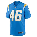 Zennovawear Zander Horvath 46 Los Angeles Chargers Game Men Jersey - Powder Blue