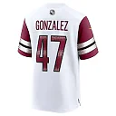 Zennovawear Zane Gonzalez 47 Washington Commanders Game Men Jersey - White