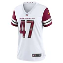 Zennovawear Zane Gonzalez 47 Washington Commanders Women's Game Jersey - White