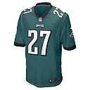 Zennovawear Zech McPhearson 27 Philadelphia Eagles Men Game Jersey - Midnight Green