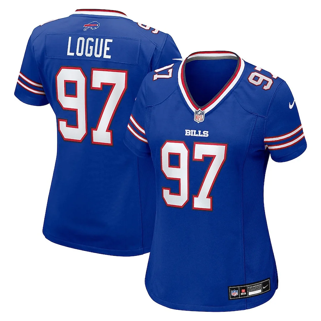 Zennovawear Zion Logue 97 Buffalo Bills Women's Team Game Jersey - Royal